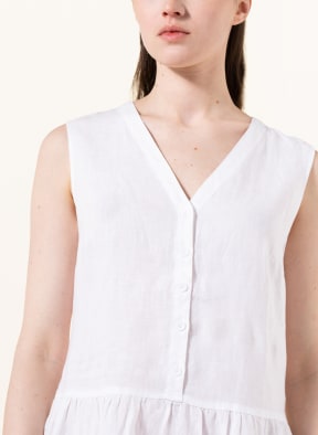 Betty Barclay Linen dress, Color: WHITE (Image 1)