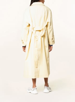Marc O'Polo Trench coat, Color: LIGHT YELLOW (Image 1)