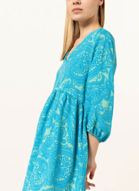 darling harbour Dress with 3/4 sleeve, Color: TURQUOISE/ LIGHT GREEN (Image 1)