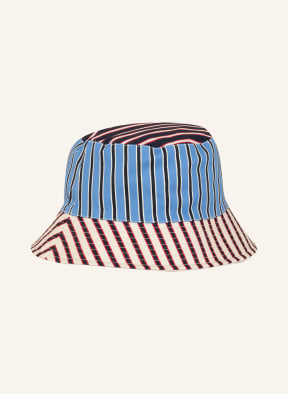 TOMMY HILFIGER Bucket-Hat zum Wenden , Farbe: BLAU/ CREME/ ROT (Bild 1)