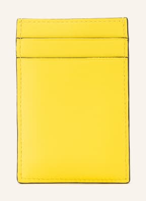 LOEWE Card case with decorative gems , Color: YELLOW (Image 1)