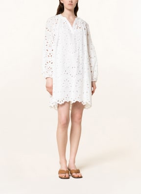 VALÉRIE KHALFON Dress MENTON made of lace, Color: WHITE (Image 1)