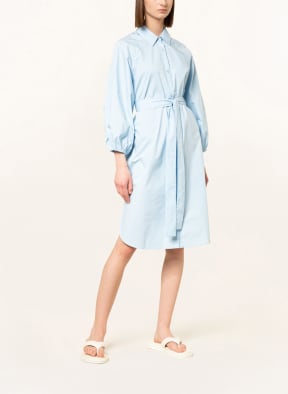 ESSENTIEL ANTWERP Hemdblusenkleid BADGER, Farbe: HELLBLAU (Bild 1)