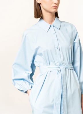 ESSENTIEL ANTWERP Hemdblusenkleid BADGER, Farbe: HELLBLAU (Bild 1)