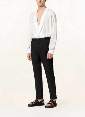DOLCE & GABBANA Trousers extra slim fit with lace , Color: BLACK (Image 1)
