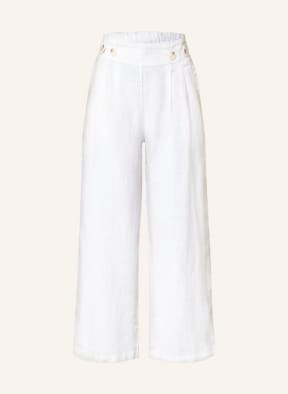 ESPRIT Linen culottes , Color: WHITE (Image 1)