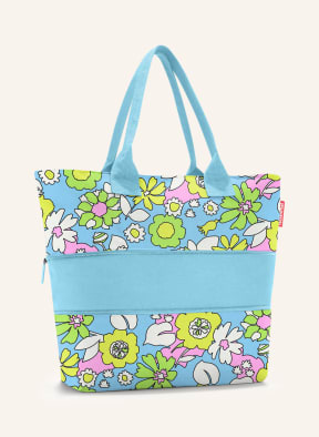 reisenthel Shopper E1, Color: LIGHT BLUE/ YELLOW/ GREEN (Image 1)