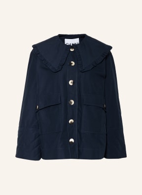 GANNI Overjacket , Farbe: DUNKELBLAU (Bild 1)