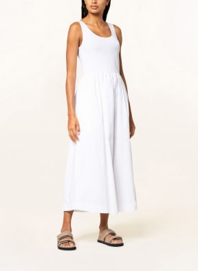 ESPRIT Dress in mixed materials, Color: WHITE (Image 1)