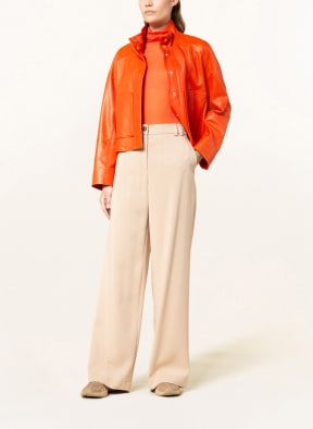 RIANI Lederjacke , Farbe: ORANGE (Bild 1)