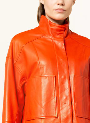 RIANI Lederjacke , Farbe: ORANGE (Bild 1)
