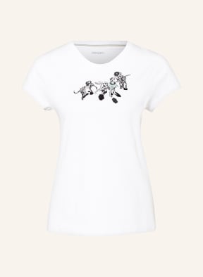 MARC CAIN T-Shirt, Farbe: 190 white and black (Bild 1)