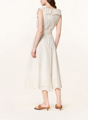 LAUREN RALPH LAUREN Dress with lace, Color: CREAM (Image 1)