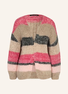 LUISA CERANO Strickhülle mit Alpaka, Farbe: ROSA/ BEIGE (Bild 1)