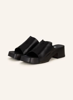 MIISTA Mules EILEEN, Color: BLACK (Image 1)