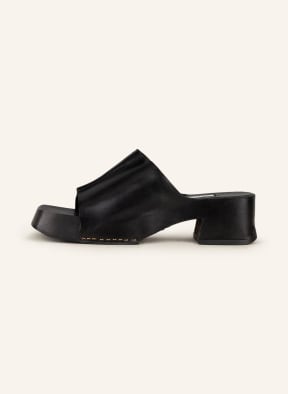 MIISTA Mules EILEEN, Color: BLACK (Image 1)