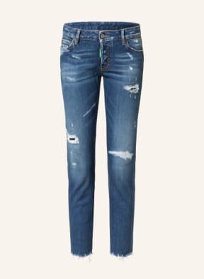 DSQUARED2 7/8 jeans JENNIFER ONE LIFE, Color: 470 NAVY BLUE (Image 1)
