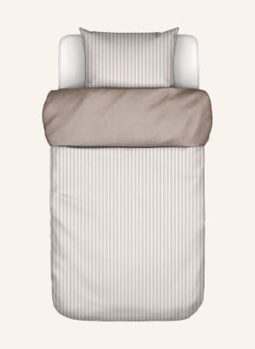 Marc O'Polo Bettwäsche SKEI zum Wenden, Farbe: WEISS/ BRAUN (Bild 1)