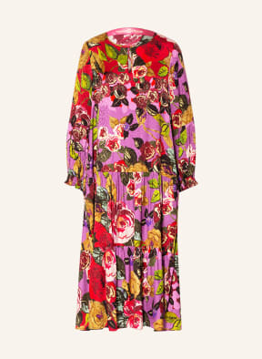 yippie hippie Dress, Color: RED/ PURPLE/ GREEN (Image 1)