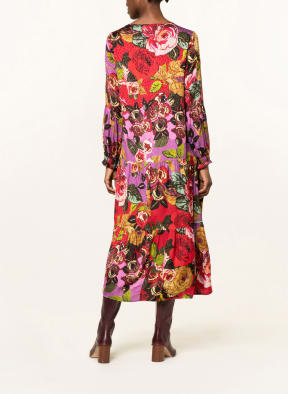 yippie hippie Dress, Color: RED/ PURPLE/ GREEN (Image 1)