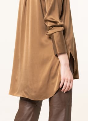 van Laack Hemdbluse BANDY aus Seide, Farbe: BRAUN (Bild 1)