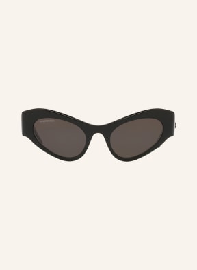 BALENCIAGA Sunglasses BB0177S, Color: 1100L1 - BLACK/ DARK GRAY (Image 1)