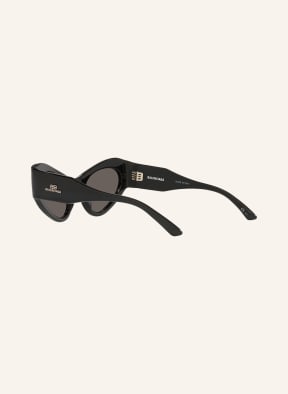 BALENCIAGA Sunglasses BB0177S, Color: 1100L1 - BLACK/ DARK GRAY (Image 1)