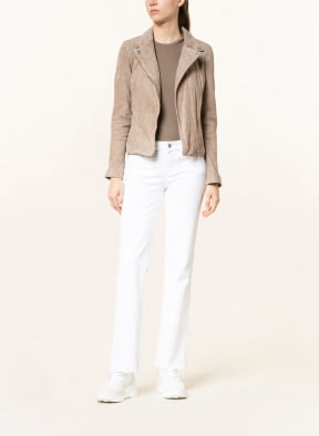 MRS & HUGS Lederjacke, Farbe: BEIGE (Bild 1)