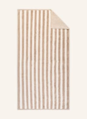 Cawö Bath towel REVERSE, Color: CREAM/ BEIGE (Image 1)