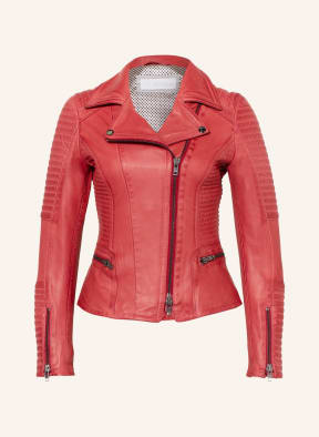 SCHYIA Lederjacke FLO, Farbe: HELLROT (Bild 1)