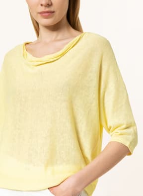 Phase Eight Linen sweater ASHELY, Color: YELLOW (Image 1)