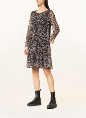 ROBE LÉGÈRE Kleid, Farbe: DUNKELBLAU/ CREME/ DUNKELORANGE (Bild 1)