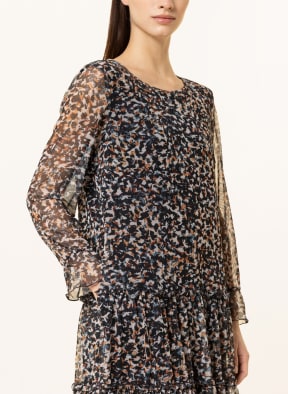 ROBE LÉGÈRE Kleid, Farbe: DUNKELBLAU/ CREME/ DUNKELORANGE (Bild 1)
