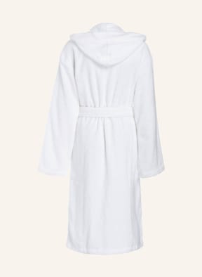 SCHIESSER Women’s bathrobe with hood, Color: WHITE (Image 1)