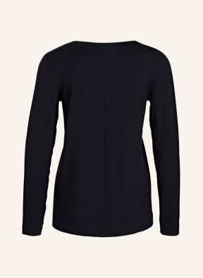 HANRO Lounge shirt YOGA, Color: BLACK (Image 1)