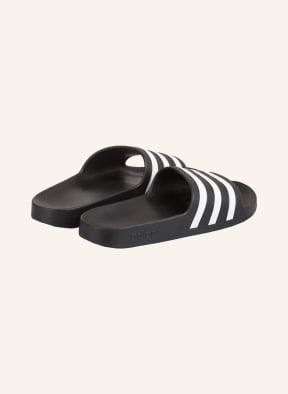 adidas Slides ADILETTE AQUA, Color: BLACK/ WHITE (Image 1)