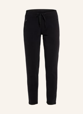 VENICE BEACH 7/8 Sweatpants SHELLY, Color: BLACK (Image 1)