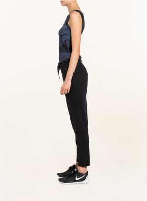 VENICE BEACH 7/8 Sweatpants SHELLY, Color: BLACK (Image 1)