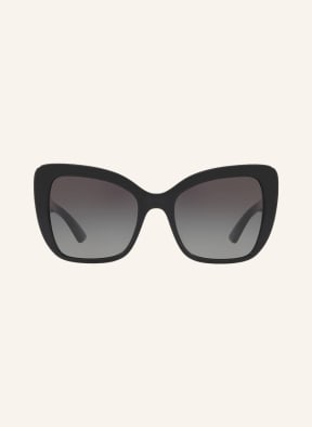 DOLCE & GABBANA Sonnenbrille DG 4348, Farbe: 501/8G - SCHWARZ/ GRAU VERLAUF (Bild 1)