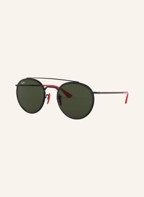 Ray-Ban Sonnenbrille RB3647M, Farbe: F02831 - SCHWARZ/ GRÜN (Bild 1)