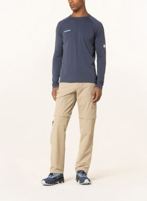 MAMMUT Long sleeve top AEGILITY, Color: BLUE (Image 1)