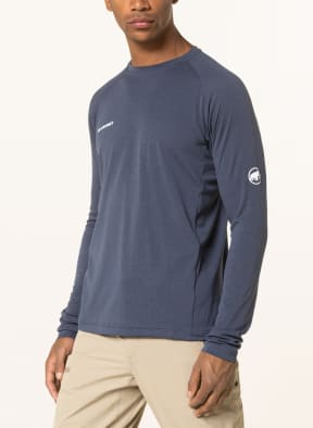 MAMMUT Long sleeve top AEGILITY, Color: BLUE (Image 1)