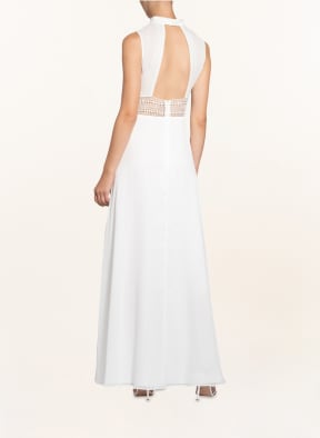VM VERA MONT Evening dress with crochet lace, Color: WHITE (Image 1)