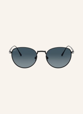 Persol Sunglasses PO5002ST, Color: 8004Q8 - MATTE BLACK/ BLUE GRADIENT (Image 1)