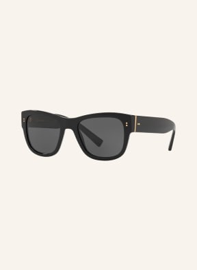 DOLCE & GABBANA Sonnenbrille DG 4338, Farbe: 501/87 - SCHWARZ/ GRAU (Bild 1)