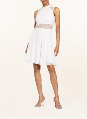 VM VERA MONT Cocktailkleid mit Spitzenbesatz, Farbe: WEISS (Bild 1)