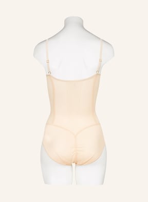 ITEM m6 Shape body ALL MESH, Color: LIGHT ORANGE (Image 1)