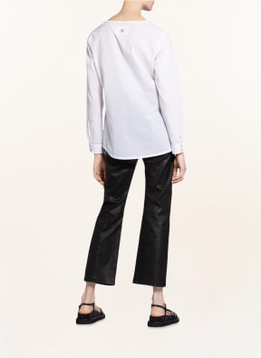 LIEBLINGSSTÜCK Blouse-style shirt ROSEMARIE with ruffle trim, Color: WHITE (Image 1)
