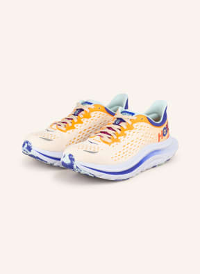 HOKA Laufschuhe KAWANA, Farbe: CREME/ ORANGE/ LILA (Bild 1)