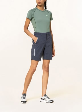 Jack Wolfskin T-shirt TOURER VENT, Color: DARK GREEN (Image 1)